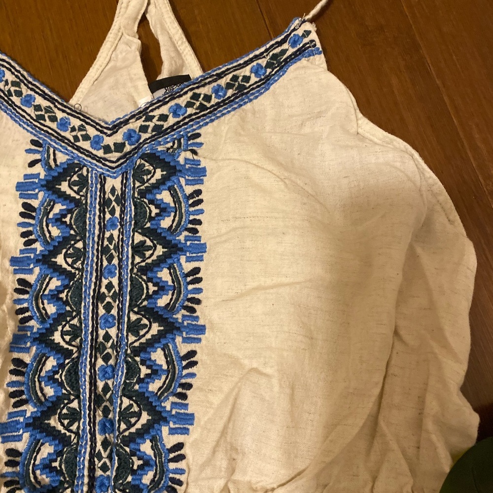 PRICE DROP • cute Boho Romper - Picture 3 of 5